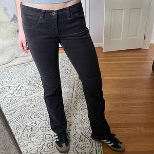 Look like new true brown AG Willow Corduroys, Size 27, 30” inseam